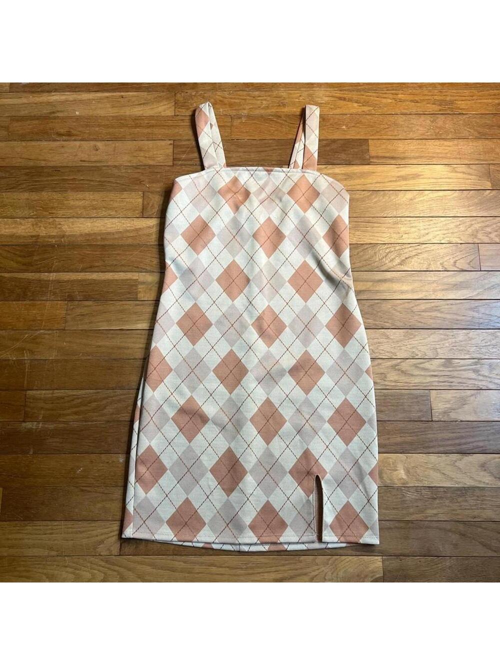 Rue21 preppy argyle mini dress